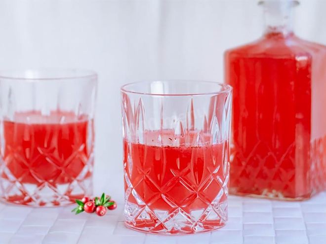 Рецепт морса из брусники без варки