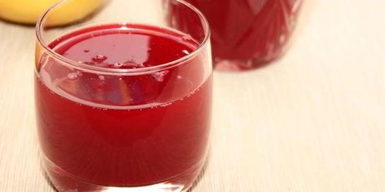 Морс из брусники