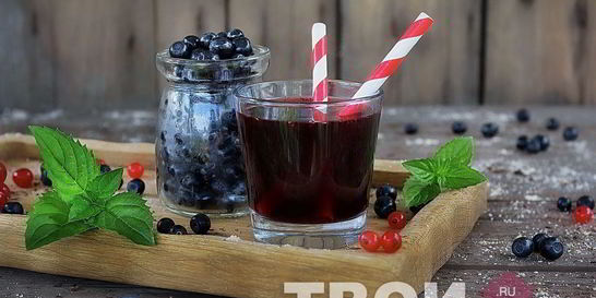 Морс из черники