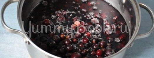 морс из черной смородины. Шаг 3