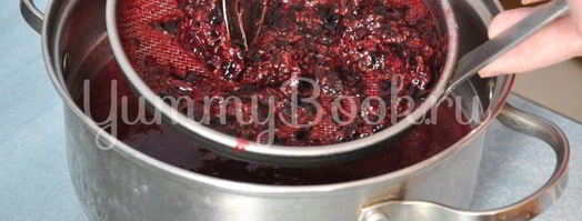 морс из черной смородины. Шаг 5
