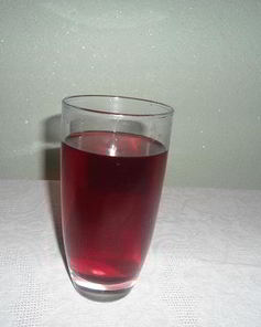 Морс из вишни замороженной