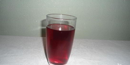 Морс из вишни замороженной