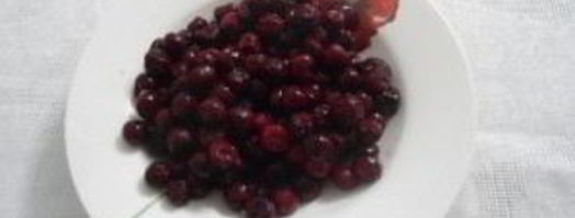 морс из вишни замороженной. Шаг 3