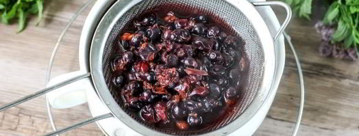 морс из замороженной черной смородины. Шаг 12