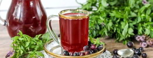 морс из замороженной черной смородины. Шаг 14