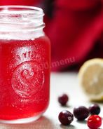 Морс из замороженной клюквы и брусники