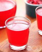 Морс из замороженной клюквы