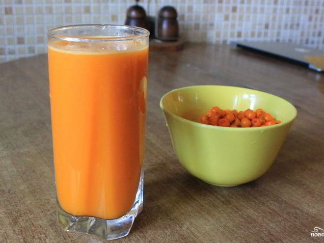 Рецепт облепихового морса