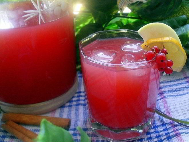 Рецепт ягодного морса