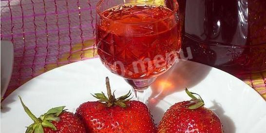 Клубничная наливка