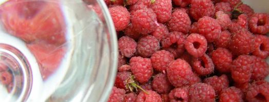 малиновая наливка из малины. Шаг 3