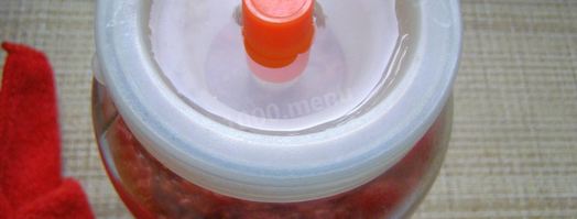 малиновая наливка из малины. Шаг 9