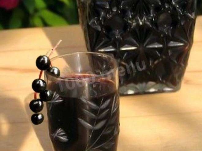 Рецепт наливки из черемухи