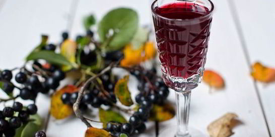 Наливка из черноплодной рябины