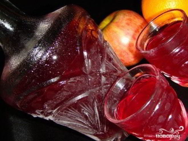 Рецепт наливки из клюквы
