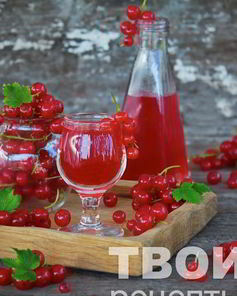 Наливка из красной смородины