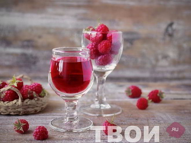 Рецепт наливки из малины