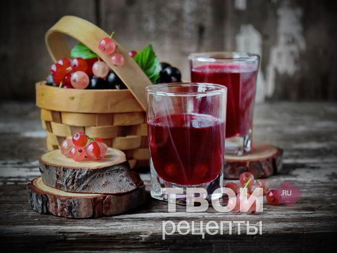 Рецепт наливки из смородины