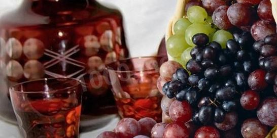 Наливка из винограда