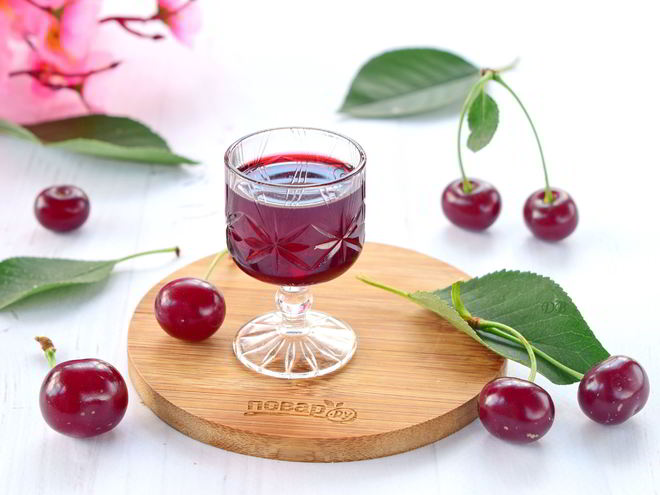 Рецепт наливки из вишни