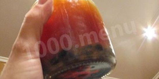 Терновая наливка из терна