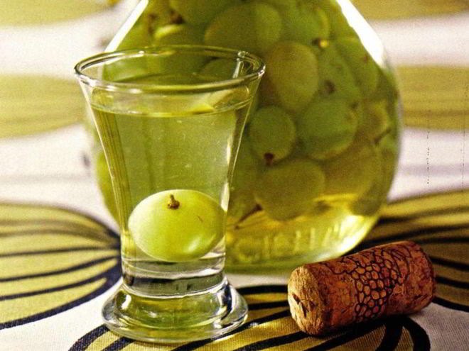 Рецепт виноградной наливки