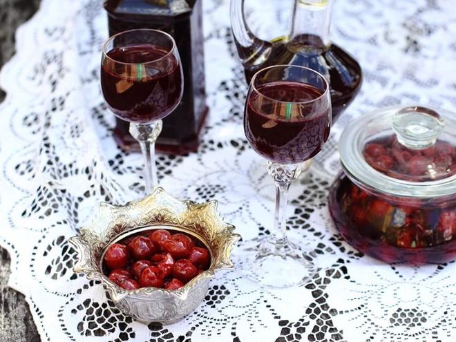 Рецепт вишневой наливки без водки
