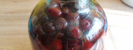 вишневая наливка на водке. Шаг 3