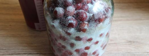 вишневая наливка на водке. Шаг 7