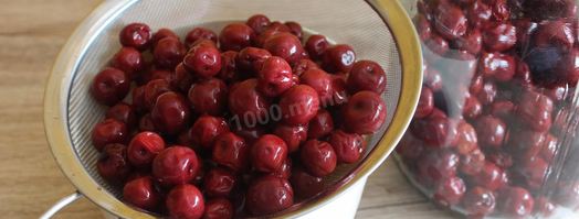 вишневая наливка на водке. Шаг 9