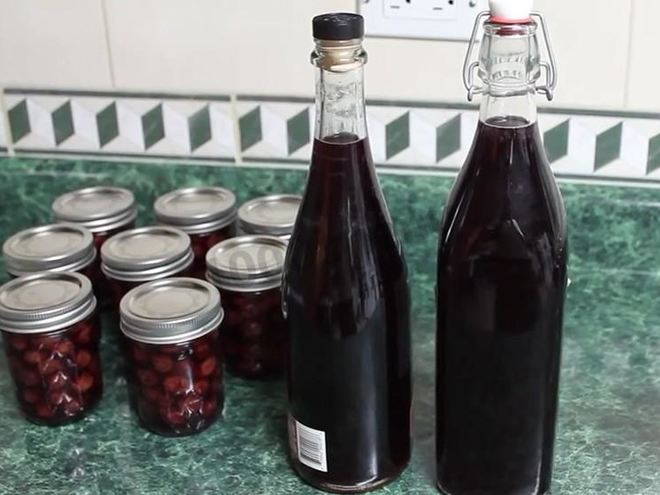 Рецепт домашней настойки на вишне на самогоне