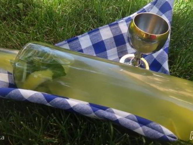 Рецепт лимонно-мятной настойка