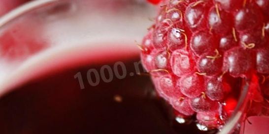 Малиновая настойка на водке