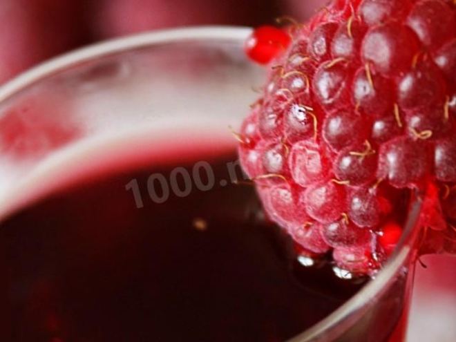 Рецепт малиновой настойки на водке