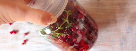 настойка на бруснике. Шаг 6