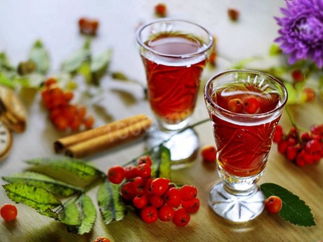 Рецепт настойки на рябине на спирту