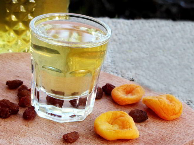 Рецепт настойки на сухофруктах