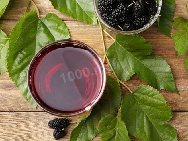 Рецепт настойки шелковицы