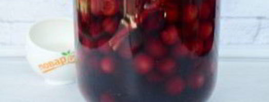 вишневая настойка с корицей и гвоздикой. Шаг 3