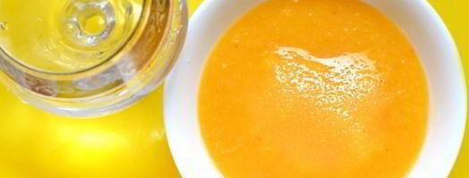 персиковый коктейль с красным вином. Шаг 8