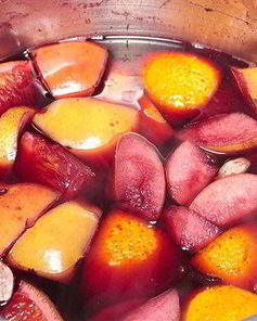 Рождественский пунш с яблоками, элем и хересом