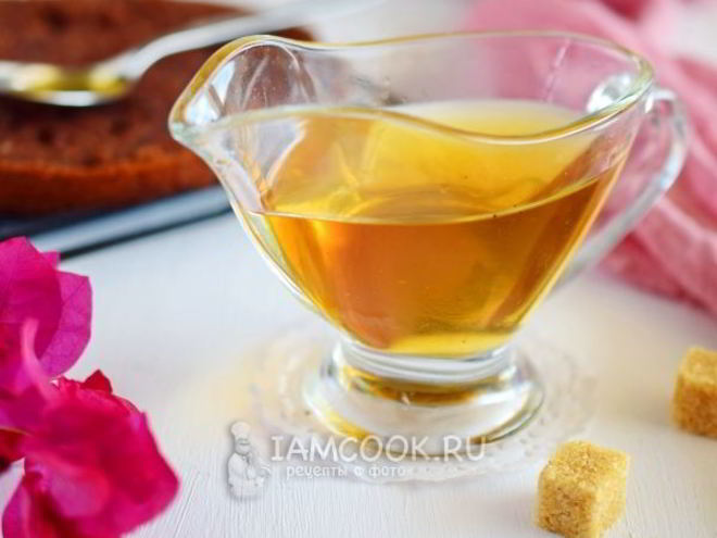 Рецепт сахарного сиропа для пропитки бисквита