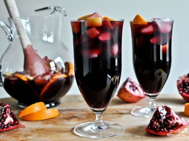 Рецепт испанской сангрии