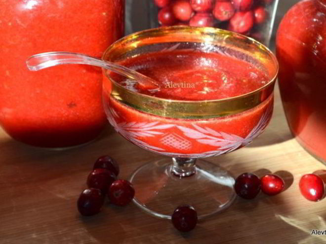 Рецепт клюквенного соуса сангрия