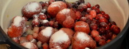 клюквенный соус сангрия. Шаг 3