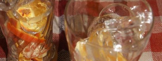 коктейль сангрия с шампанским. Шаг 4