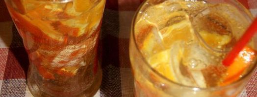 коктейль сангрия с шампанским. Шаг 5