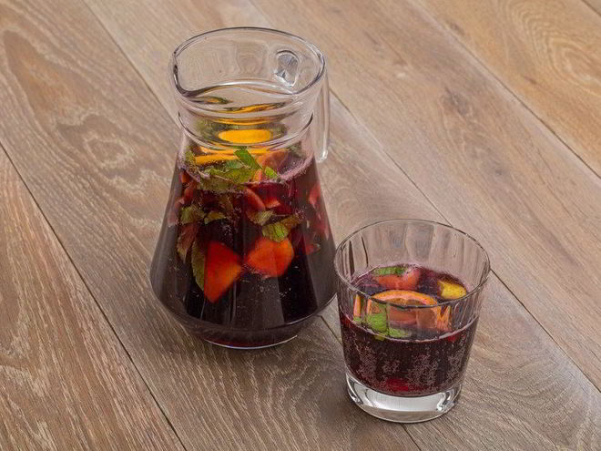 Рецепт сангрии без алкоголя