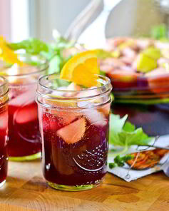 Сангрия с красным вином